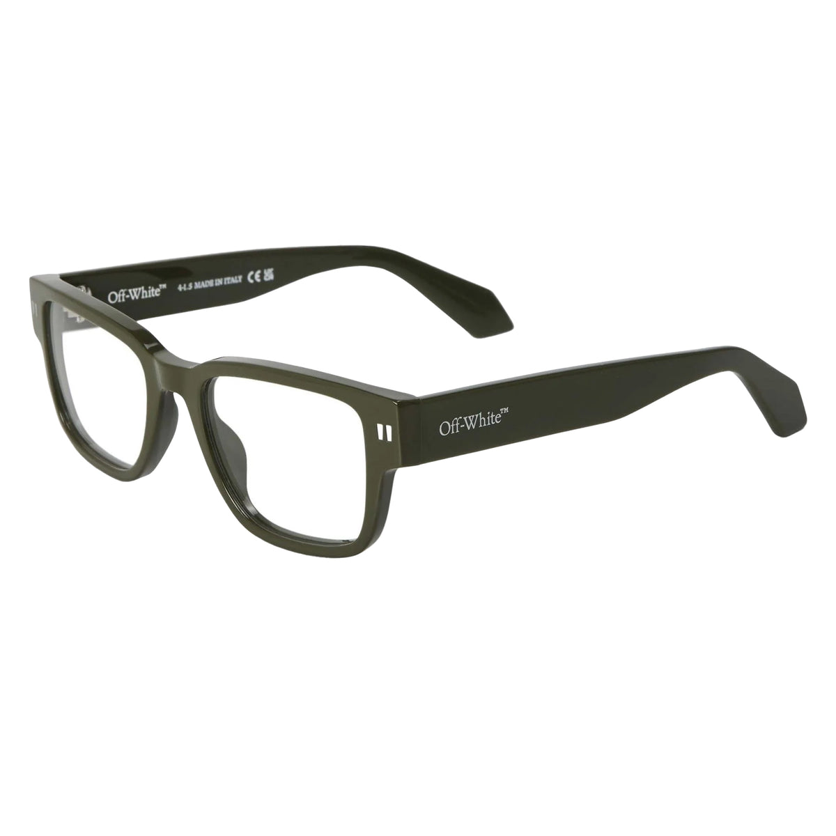 Military Green - Front - Off White Style 7v Reading Glasses