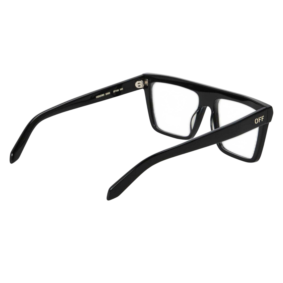 Black - Back - Off White Style 83 Glasses
