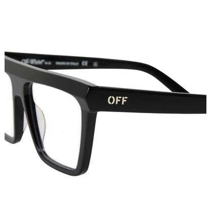 Black - Side - Off White Style 83 Glasses