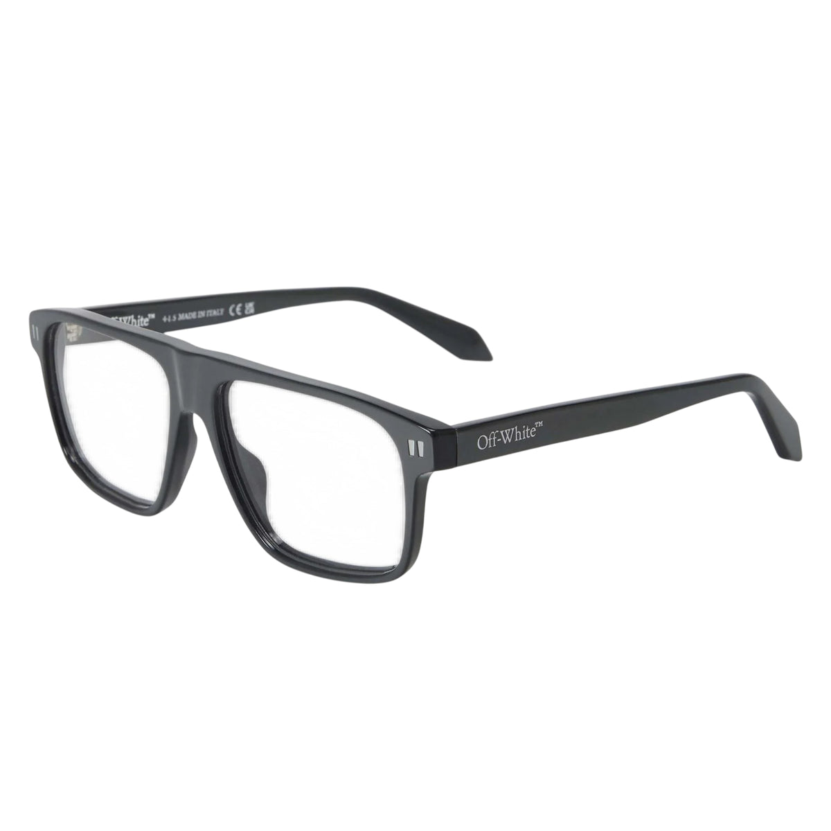Pearl Grey - Front - Off White Unisex Adult Style 8h Glasses
