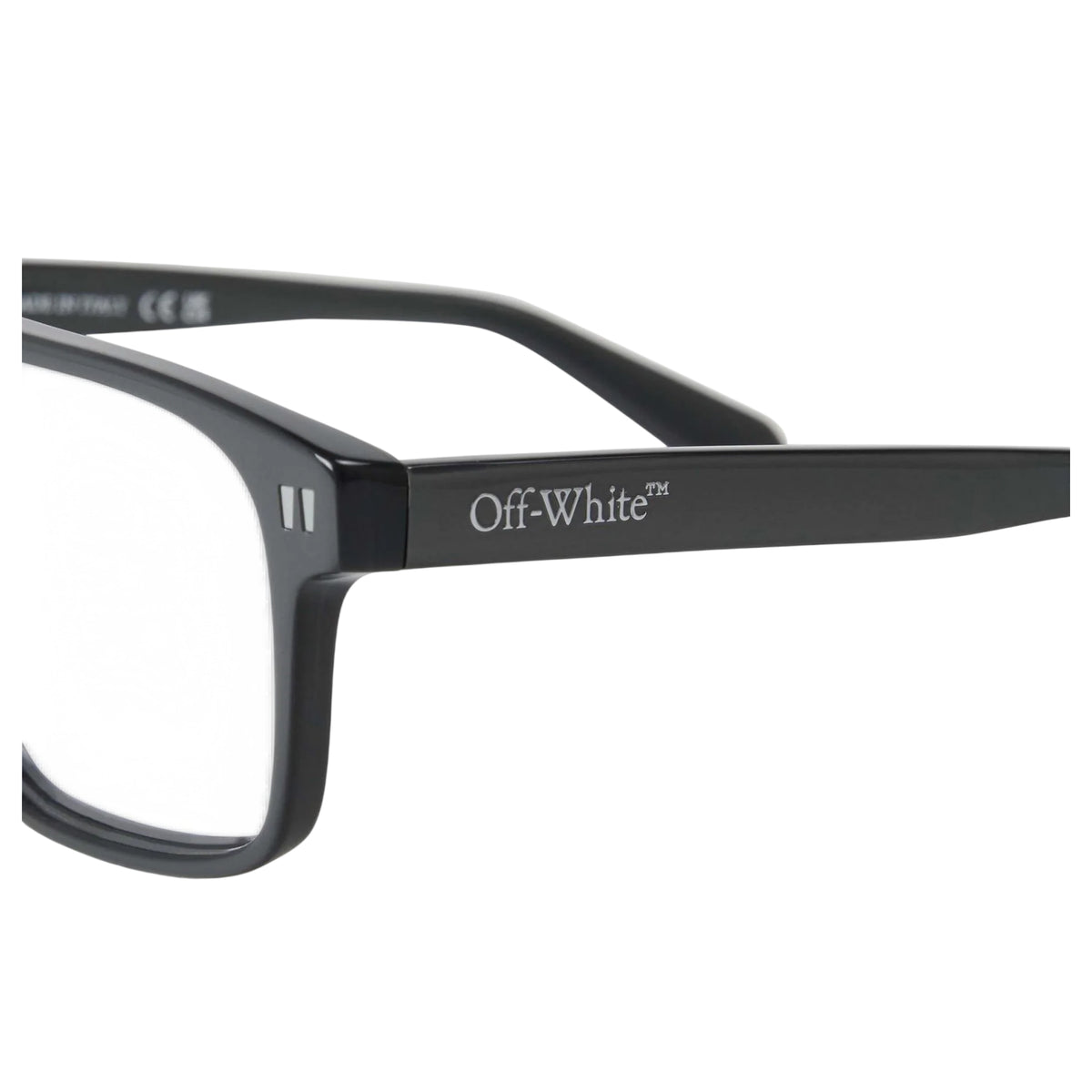 Pearl Grey - Side - Off White Unisex Adult Style 8h Glasses