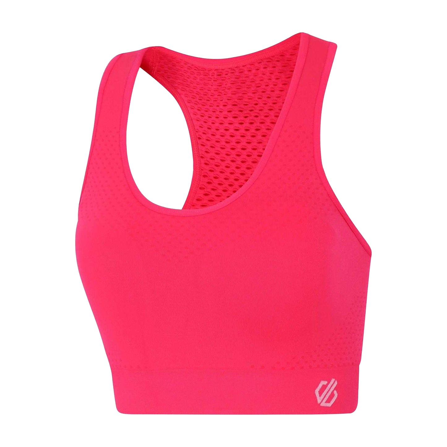 Pink - Side - Dare 2B Womens-Ladies Dont Sweat It Sports Bra
