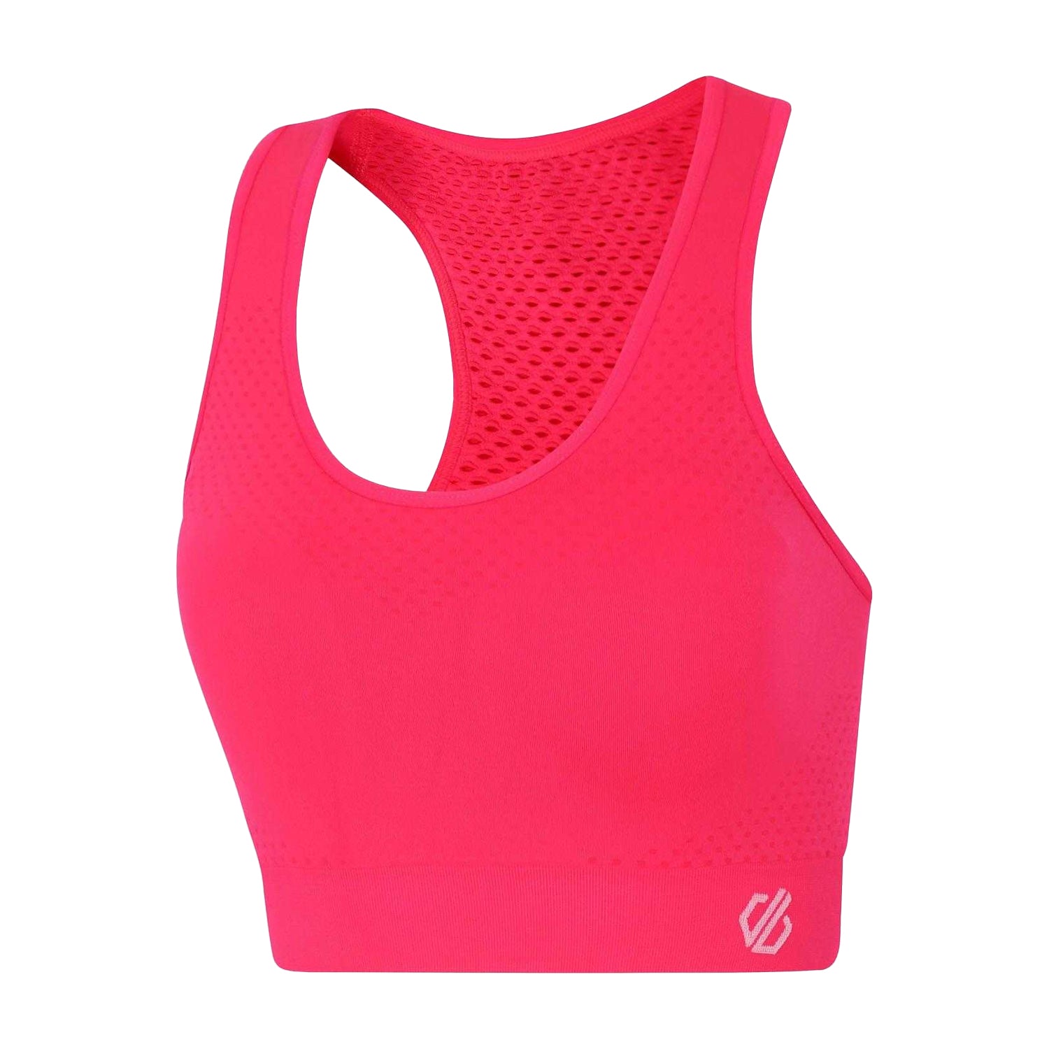 Pink - Side - Dare 2B Womens-Ladies Dont Sweat It Sports Bra