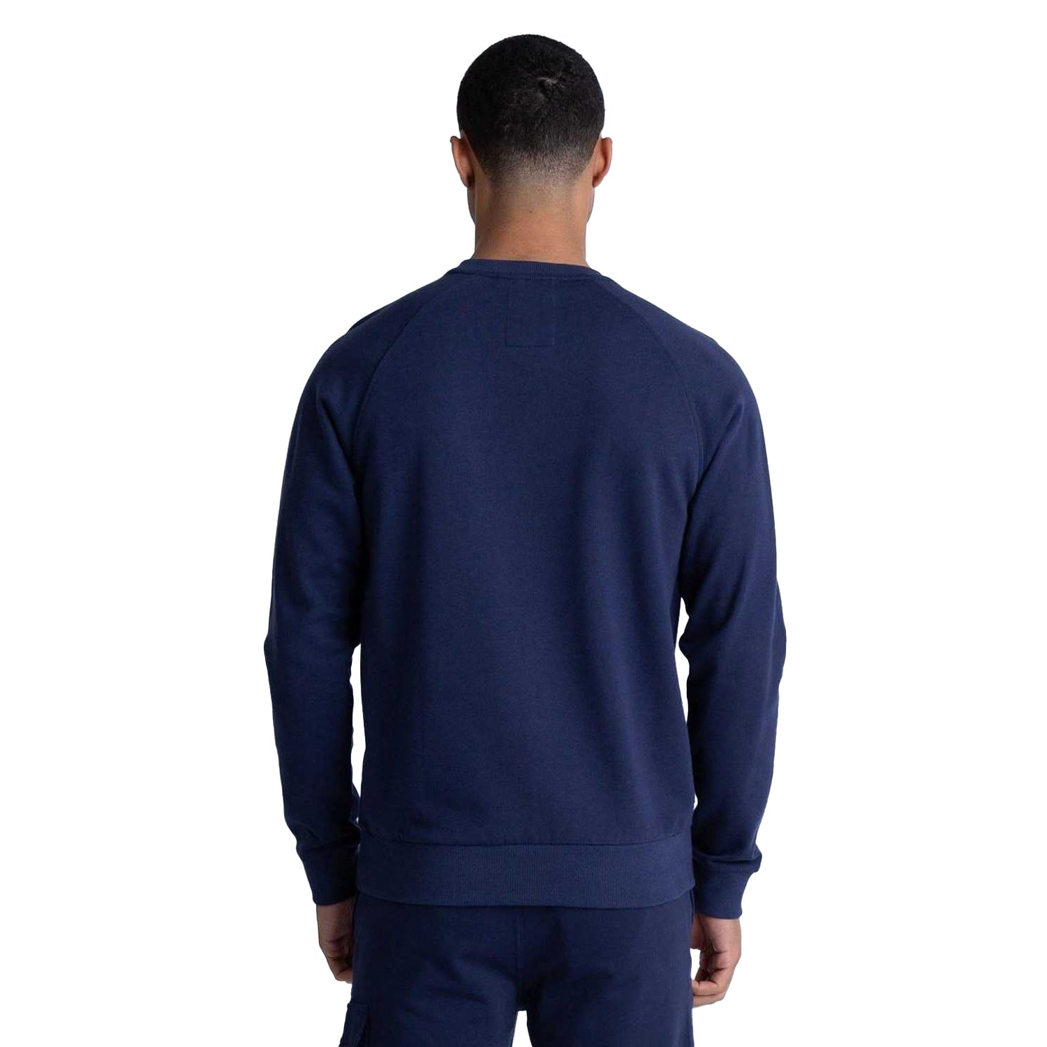 Navy - Back - Luke 1977 Mens New Guy 2 Crew Neck Sweatshirt