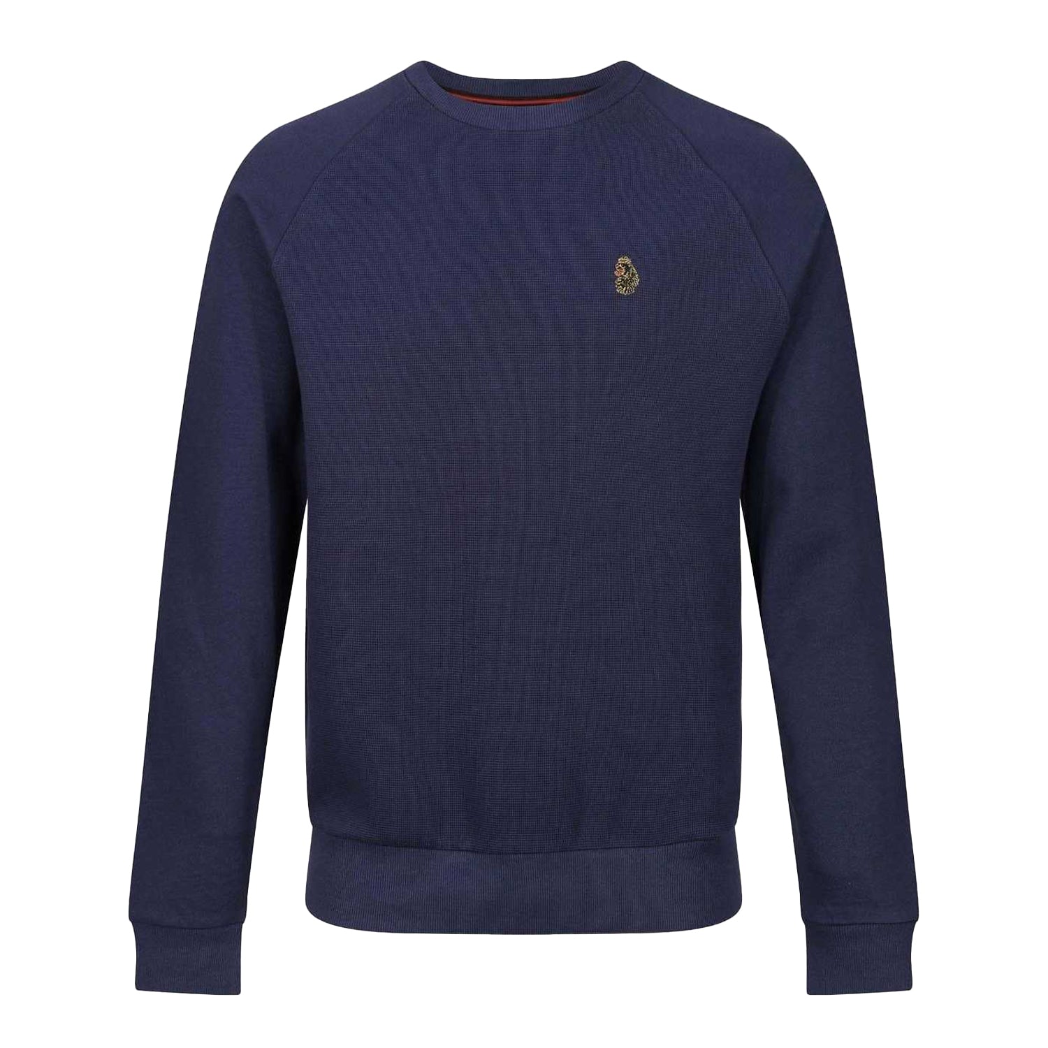Navy - Front - Luke 1977 Mens New Guy 2 Crew Neck Sweatshirt