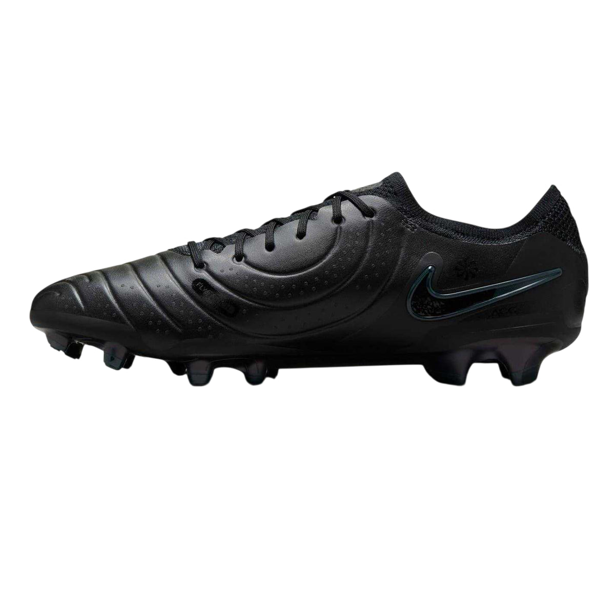 Black-Green - Side - Nike Unisex Adult Tiempo Legend 10 Elite Firm Ground Football Boots