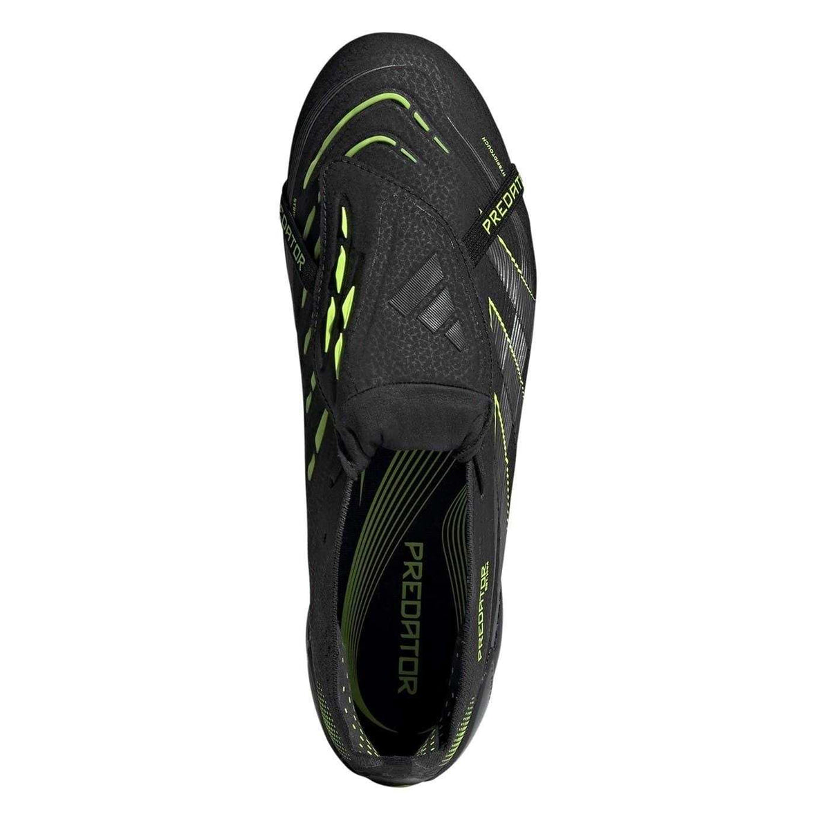Black-Lemon - Lifestyle - Predator Mens Predator Elite Folded Tongue Soft Ground Football Boots