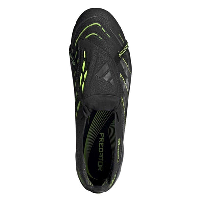 Black-Lemon - Lifestyle - Predator Mens Predator Elite Folded Tongue Soft Ground Football Boots