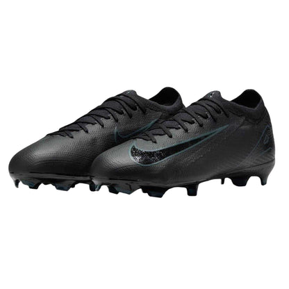 Black-Green - Pack Shot - Nike Childrens-Kids Vapor 16 Pro Firm Ground Football Boots