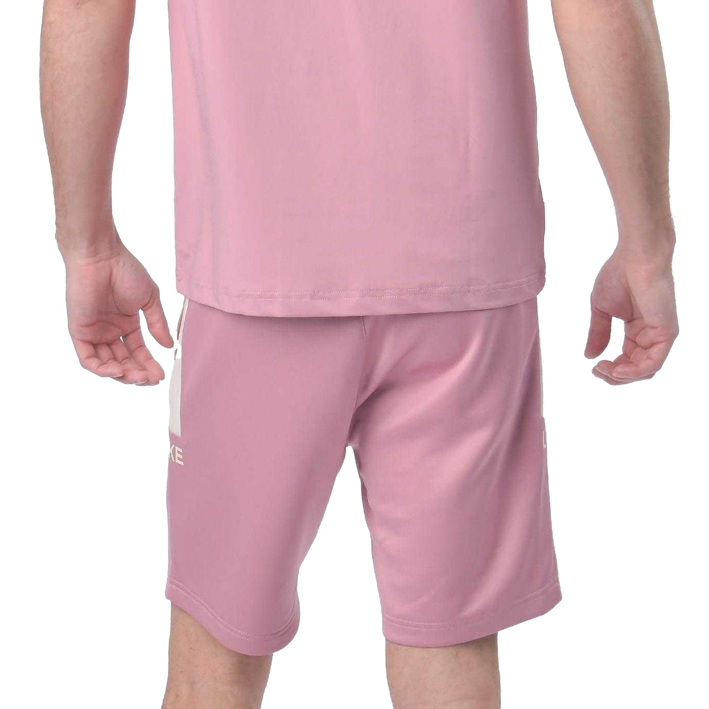 Beige - Back - Luke 1977 Mens Newcastle Sweat Shorts