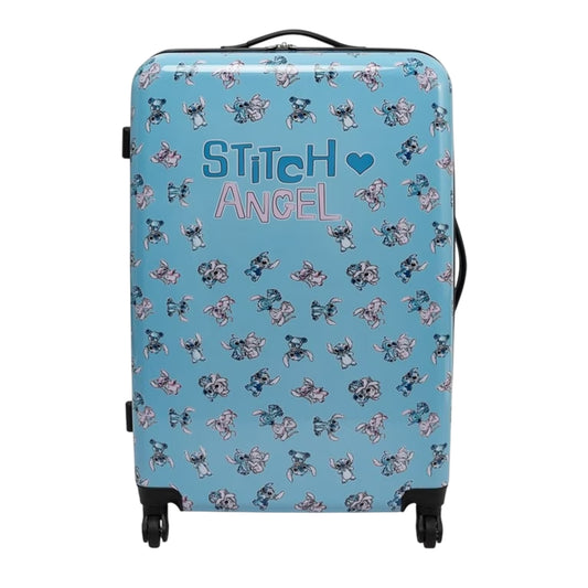 Blue - Front - Characters Lilo & Stitch Stitch & Angel Suitcase