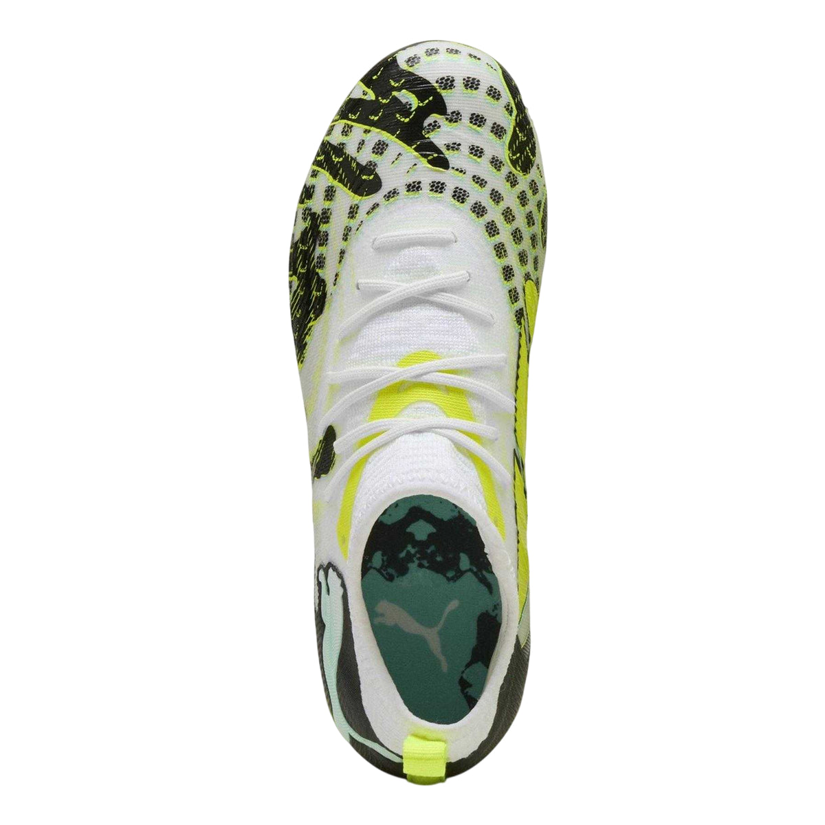 White-Mint - Lifestyle - Puma Childrens-Kids Future 8 Match Artificial Ground Football Boots