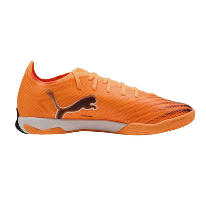 Orange-Black - Front - Puma Mens Ultra 6 Match Indoor Football Shoes