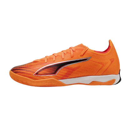 Orange-Black - Side - Puma Mens Ultra 6 Match Indoor Football Shoes