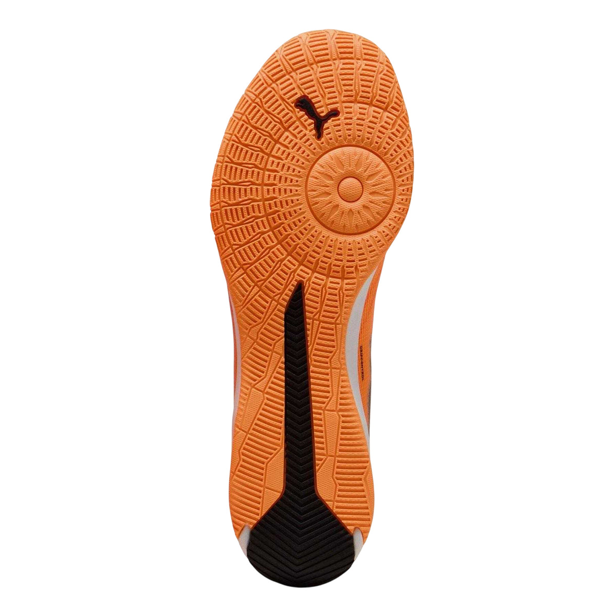 Orange-Black - Pack Shot - Puma Mens Ultra 6 Match Indoor Football Shoes