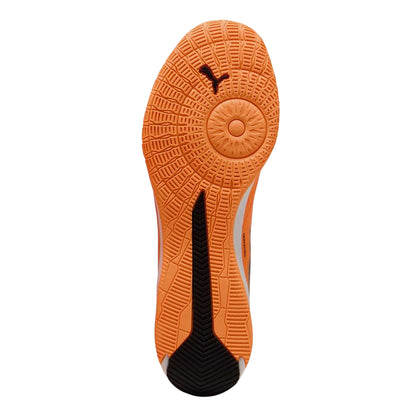Orange-Black - Pack Shot - Puma Mens Ultra 6 Match Indoor Football Shoes