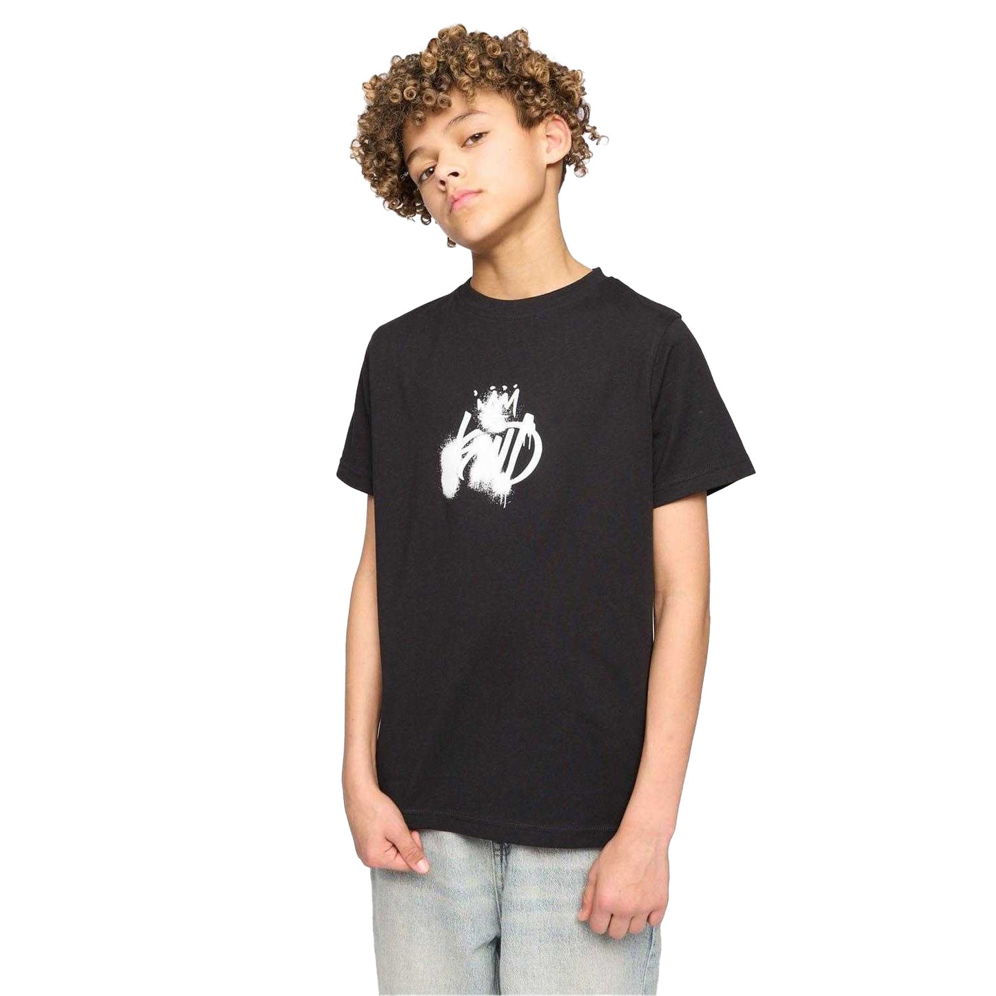 Black - Front - Kings Will Dream Childrens-Kids Cceetv T-Shirt