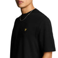 Black - Lifestyle - Lyle & Scott Mens Interlock T-Shirt
