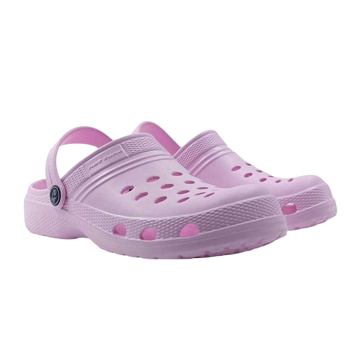 Pale Pink - Pack Shot - Hot Tuna Womens-Ladies Textured Clogs