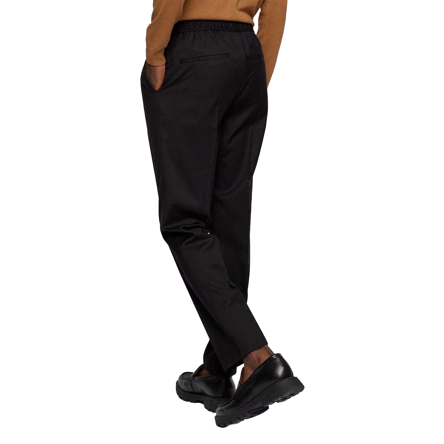 Black - Back - Boss Mens Banks Trousers