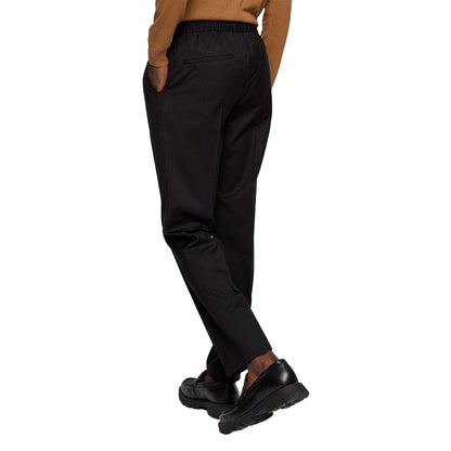 Black - Back - Boss Mens Banks Trousers