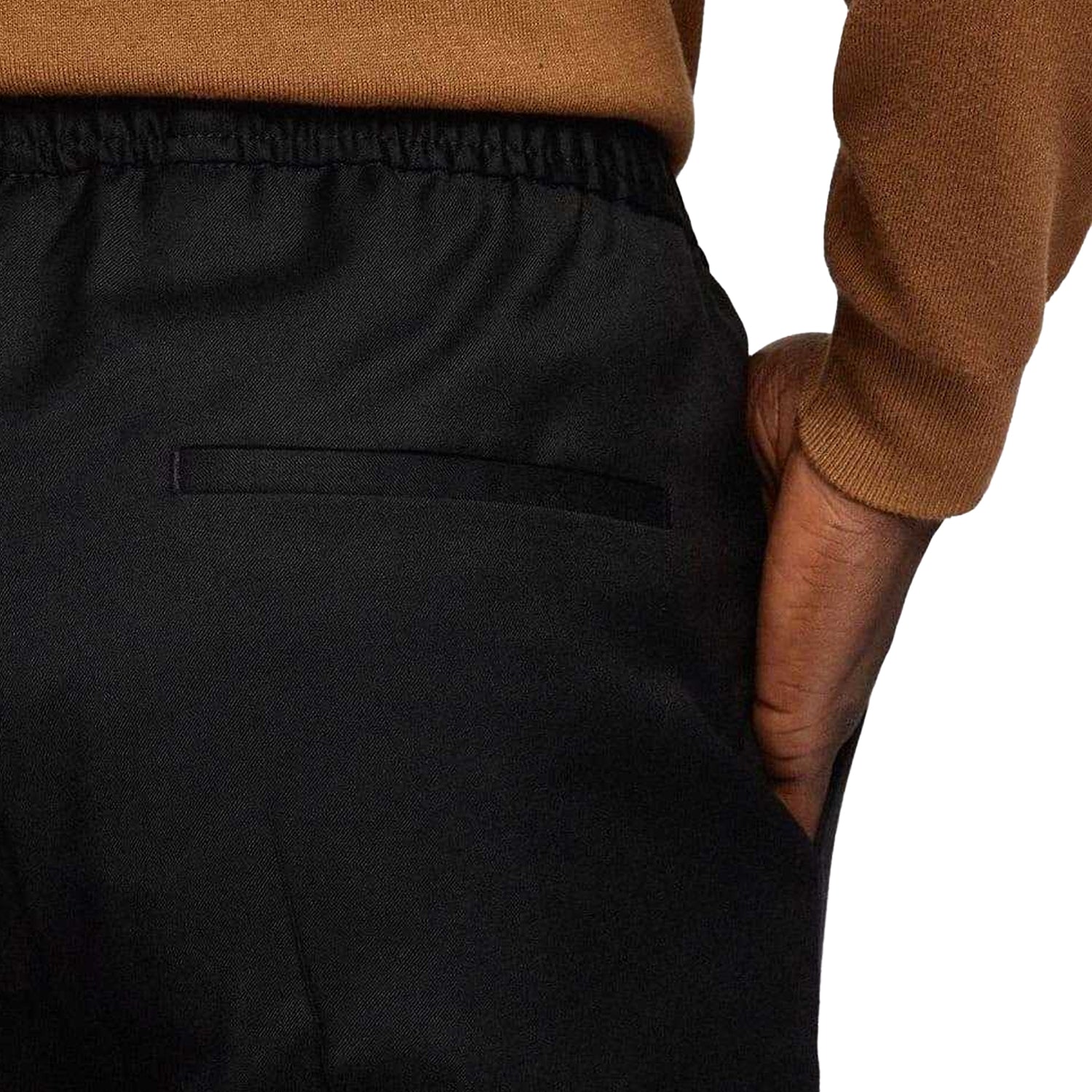 Black - Side - Boss Mens Banks Trousers