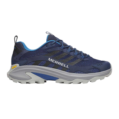 Navy Night - Front - Merrell Mens Moab Walking Shoes