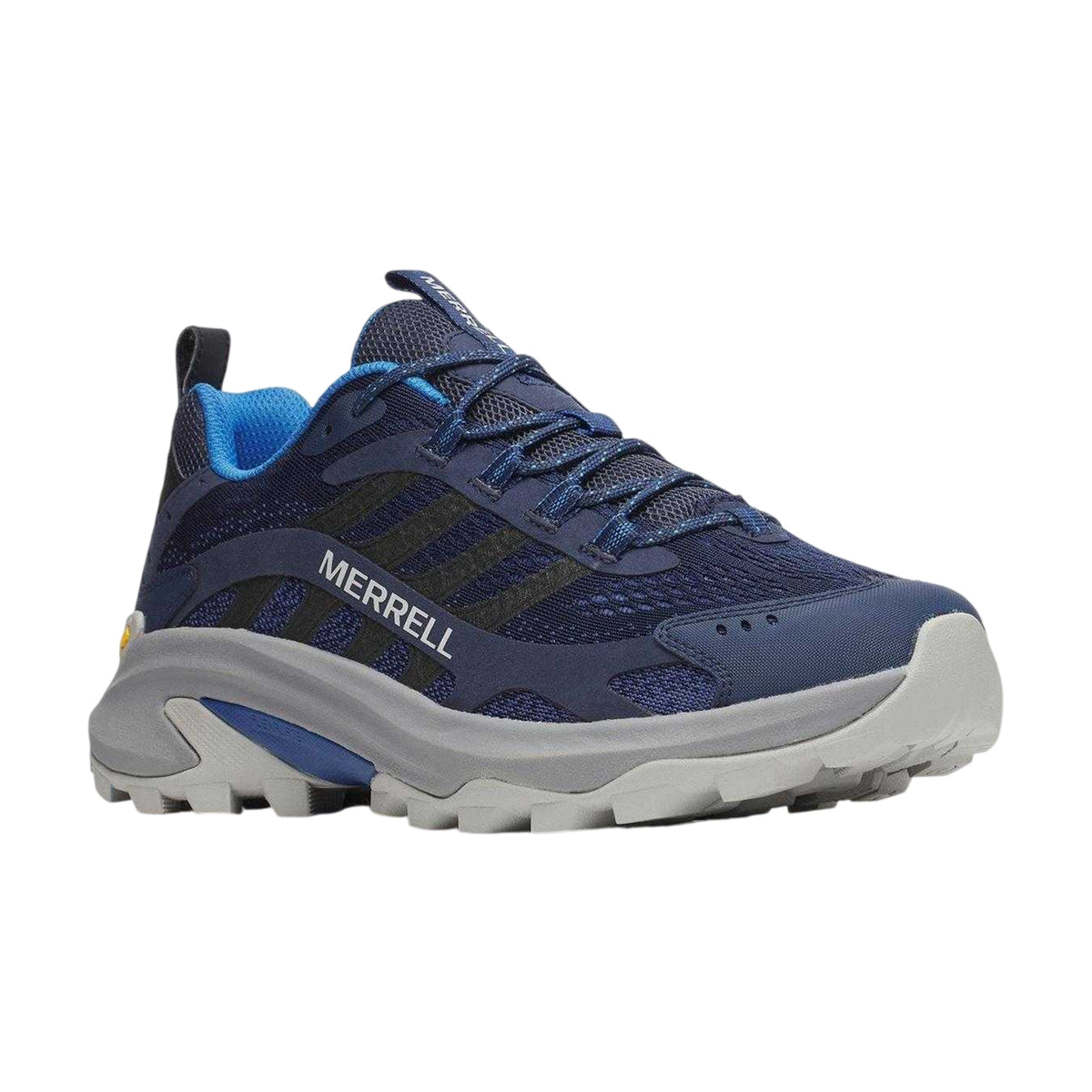 Navy Night - Pack Shot - Merrell Mens Moab Walking Shoes