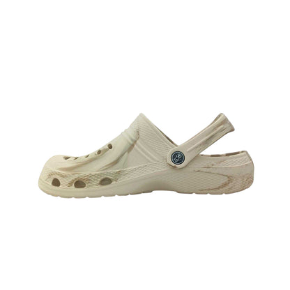 Beige - Side - Hot Tuna Mens Camouflage Clogs