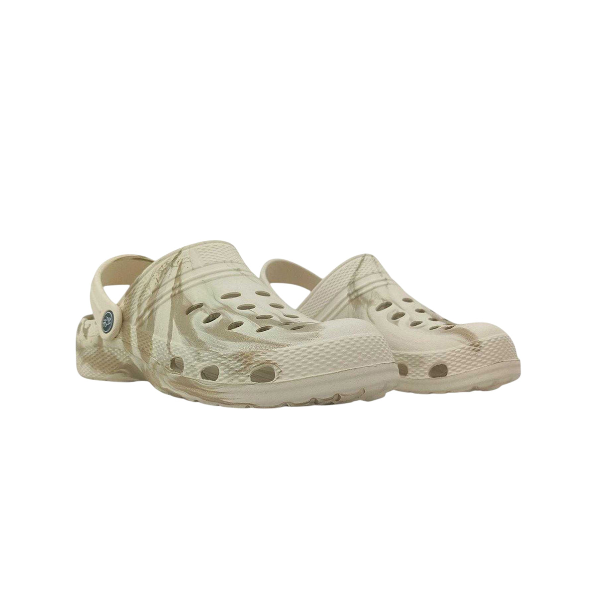 Beige - Pack Shot - Hot Tuna Mens Camouflage Clogs