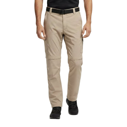 Tusk - Front - Columbia Mens Silver Zip-Off Trousers