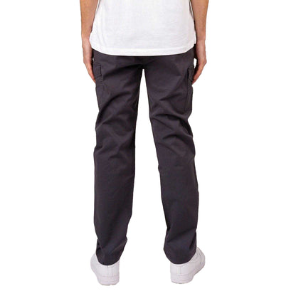 Grey - Back - Luke 1977 Mens Future Classic Cargo Trousers