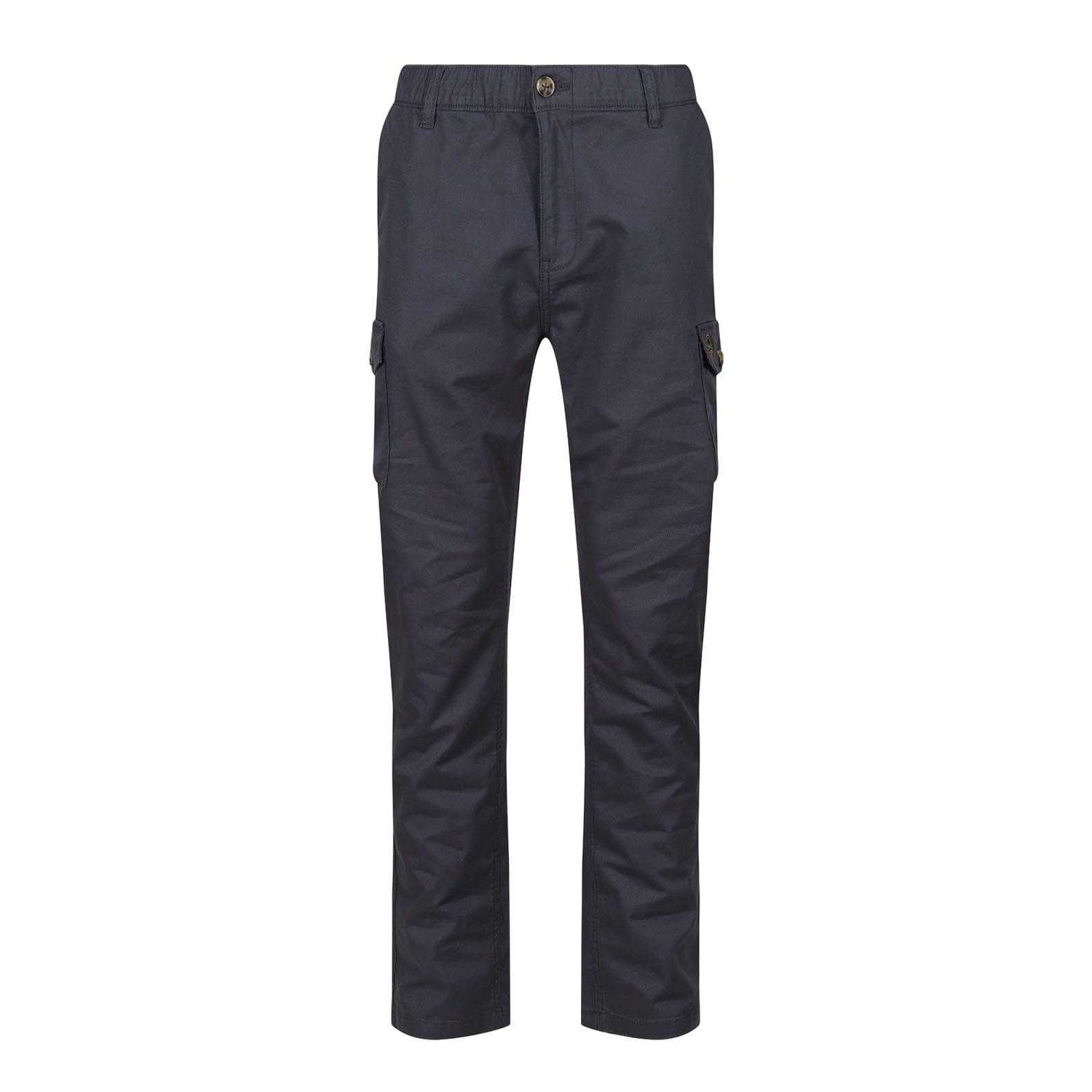 Grey - Front - Luke 1977 Mens Future Classic Cargo Trousers