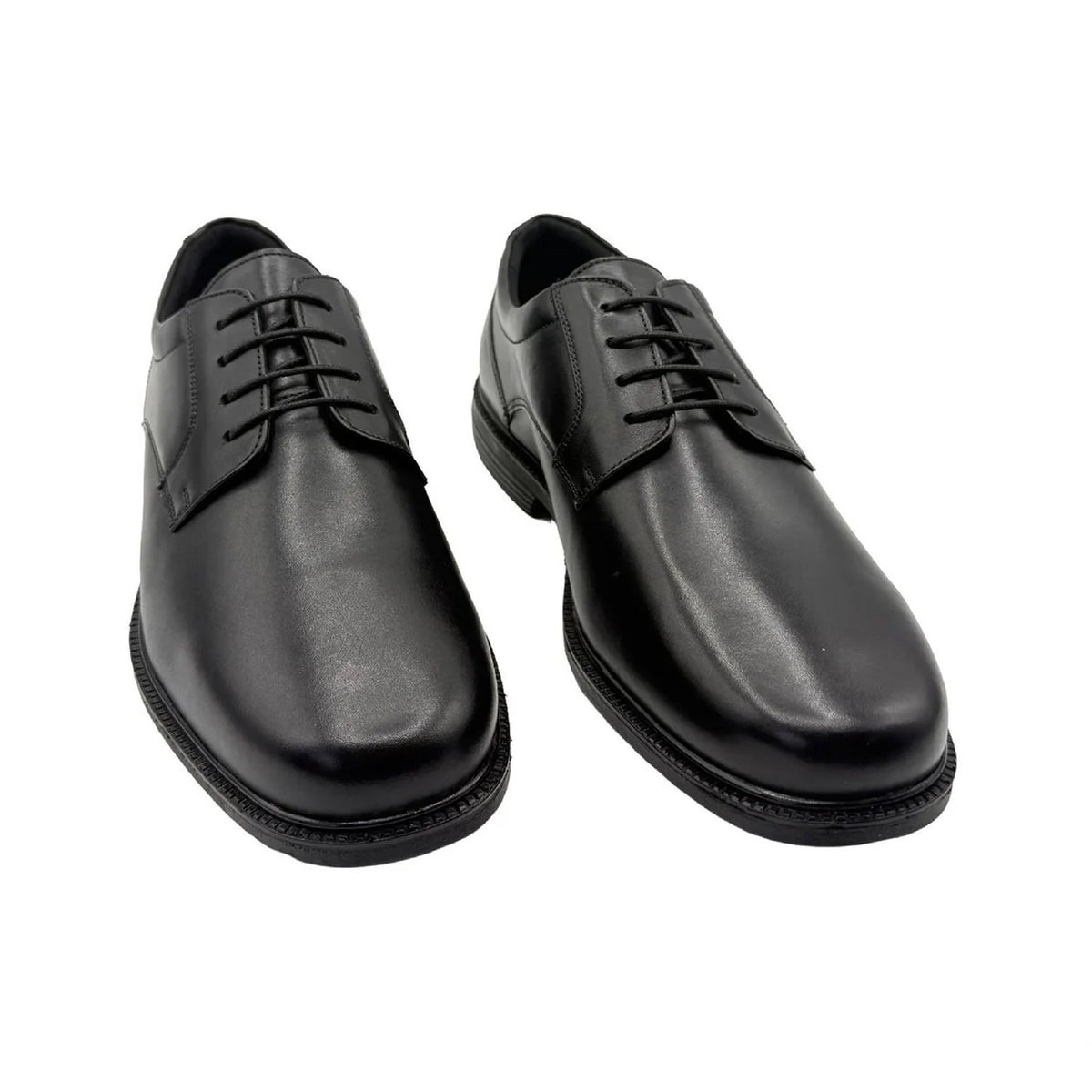 Black - Lifestyle - Rockport Mens Clinton Leather Dress Shoes
