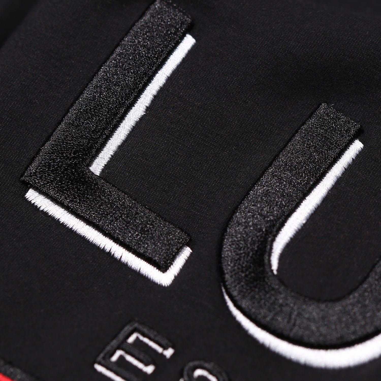 Black - Side - Luke 1977 Mens Text 3D T-Shirt