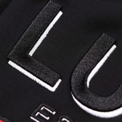 Black - Side - Luke 1977 Mens Text 3D T-Shirt