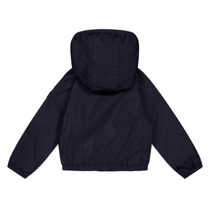 Marine Blue - Back - Napapijri Childrens-Kids Allori Water Repellent Regular Jacket
