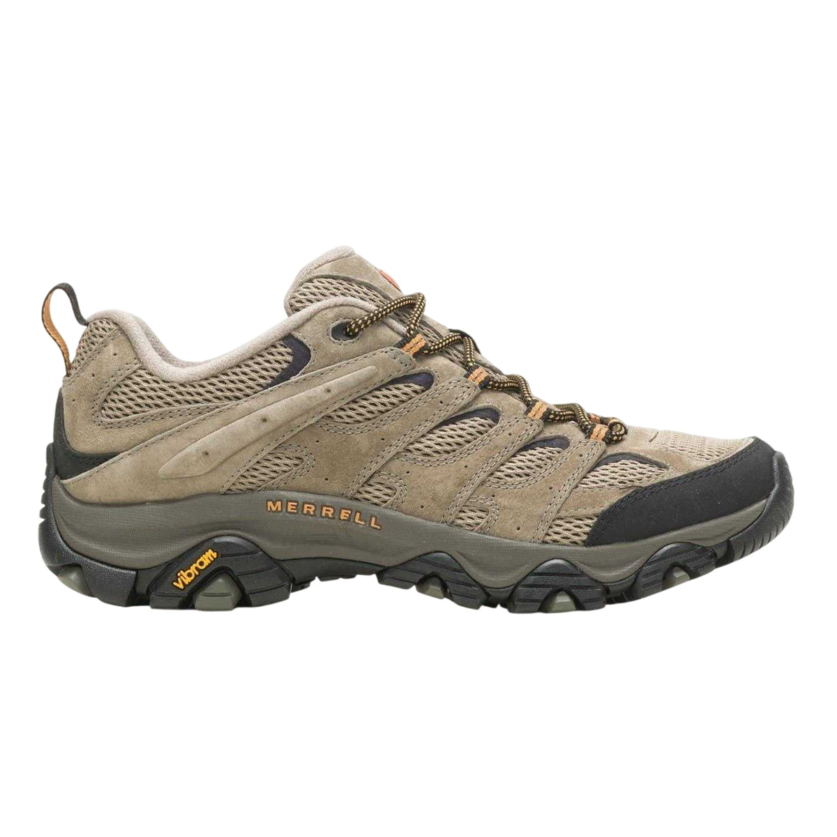 Pecan - Front - Merrell Mens Suede Hiking Shoes