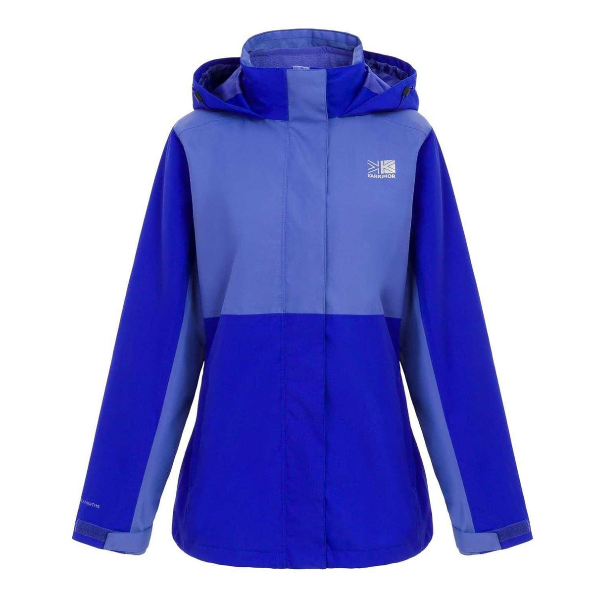 Blue-Violet - Front - Karrimor Womens-Ladies 3 in 1 Waterproof Jacket