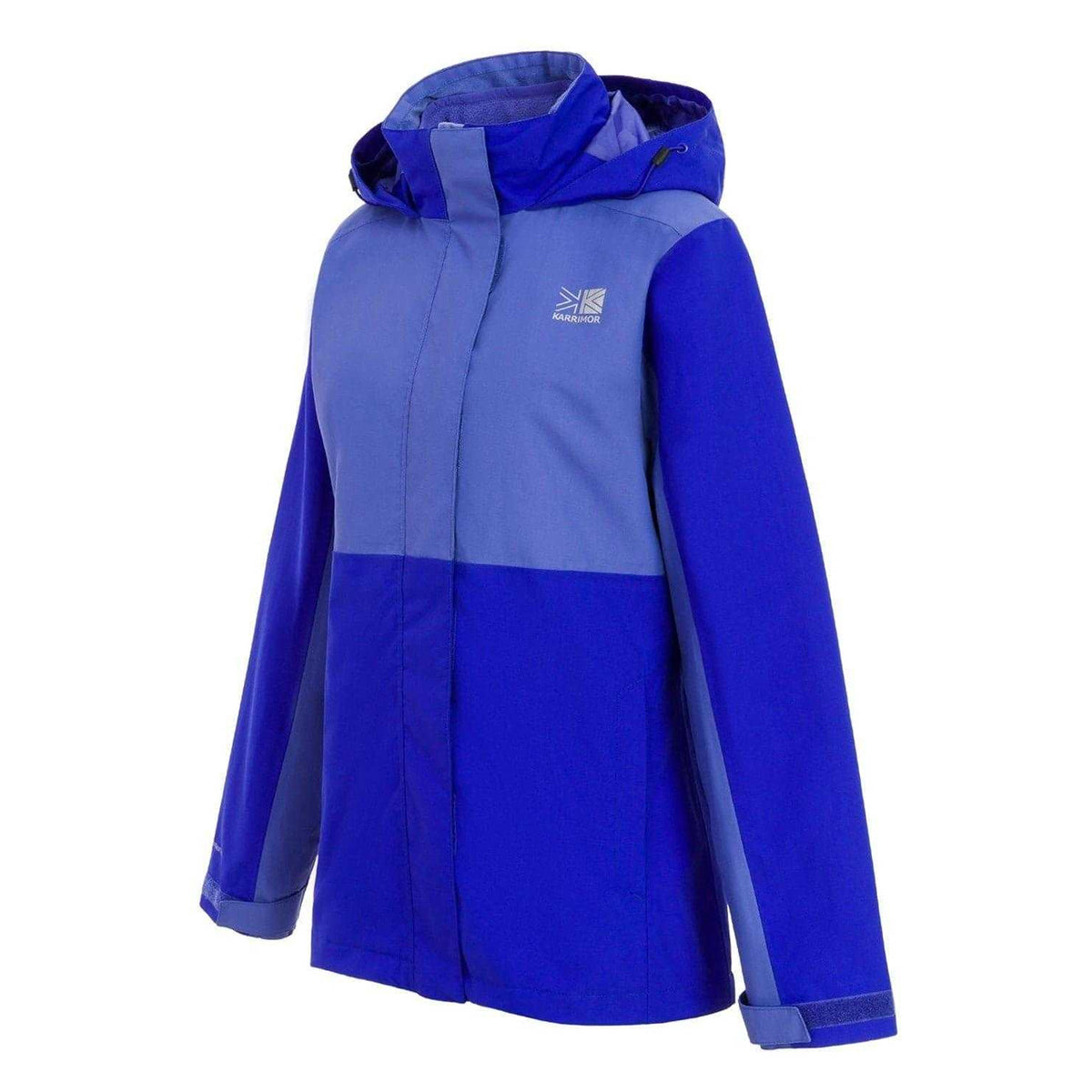Blue-Violet - Side - Karrimor Womens-Ladies 3 in 1 Waterproof Jacket