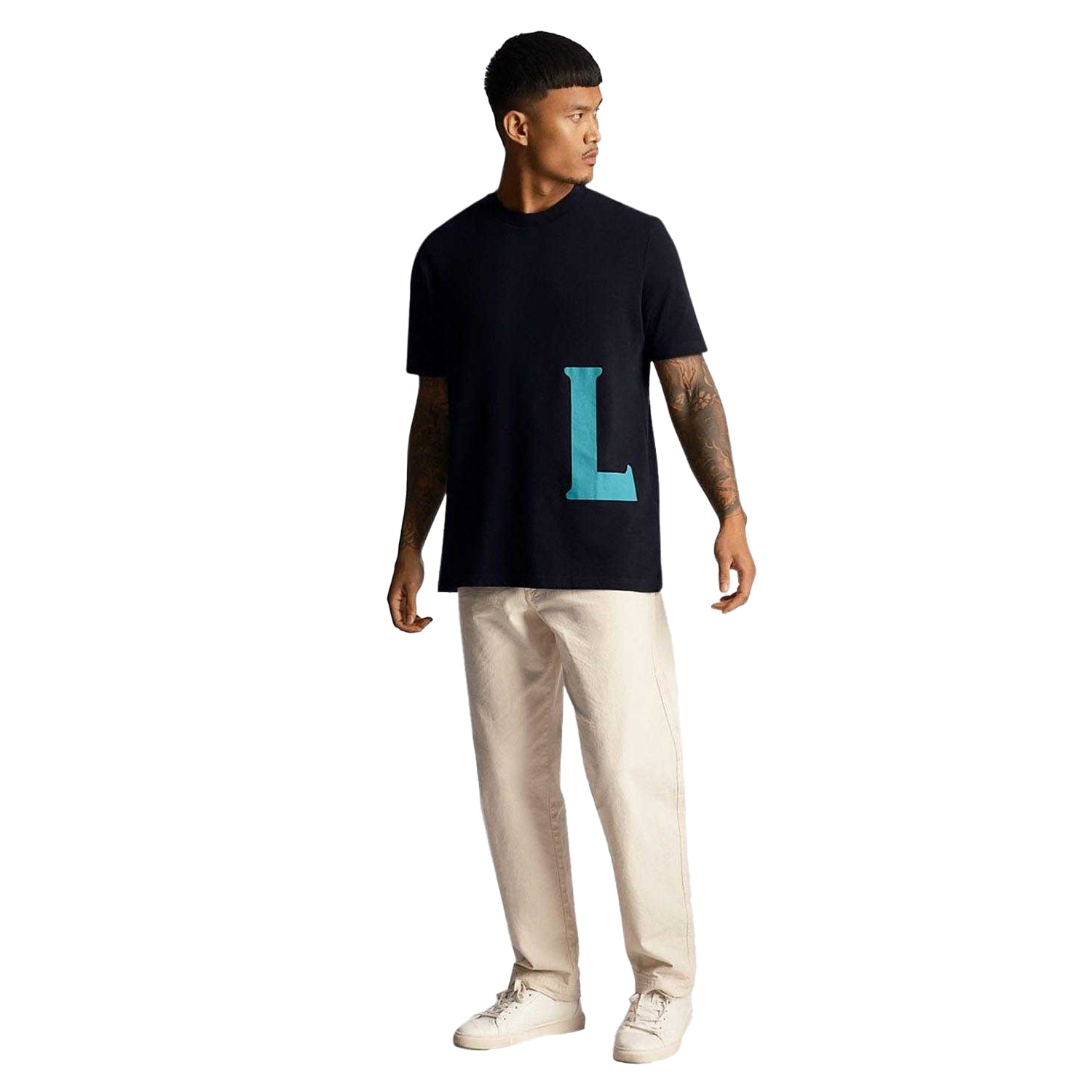 Navy - Lifestyle - Lyle & Scott Mens T-Shirt