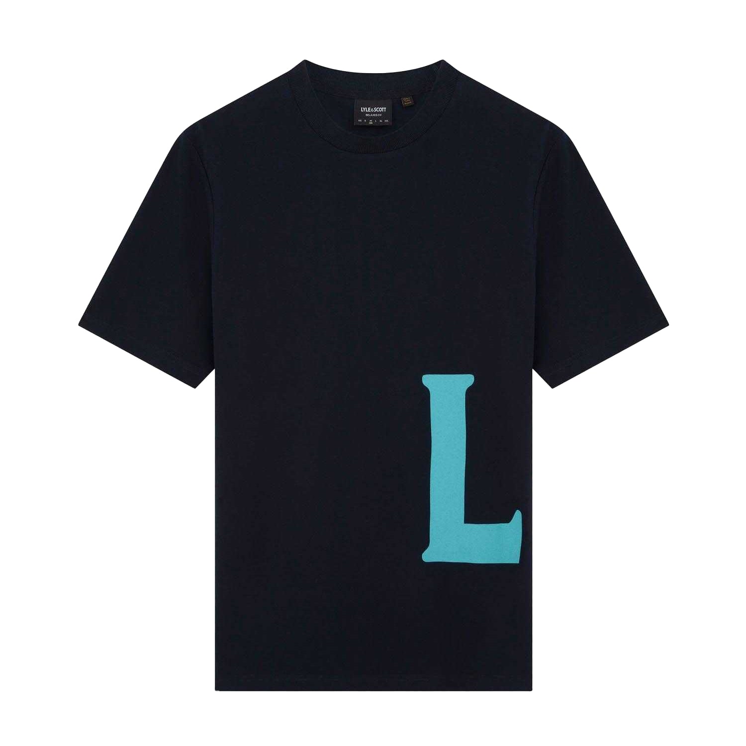 Navy - Front - Lyle & Scott Mens T-Shirt