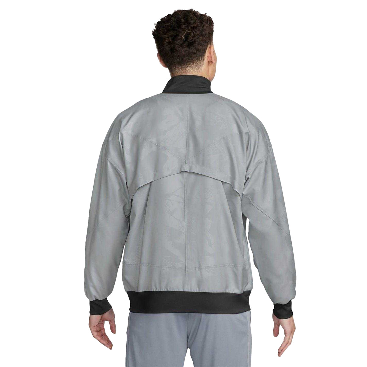 Grey - Back - Nike Mens Strike Liverpool FC Anthem Jacket