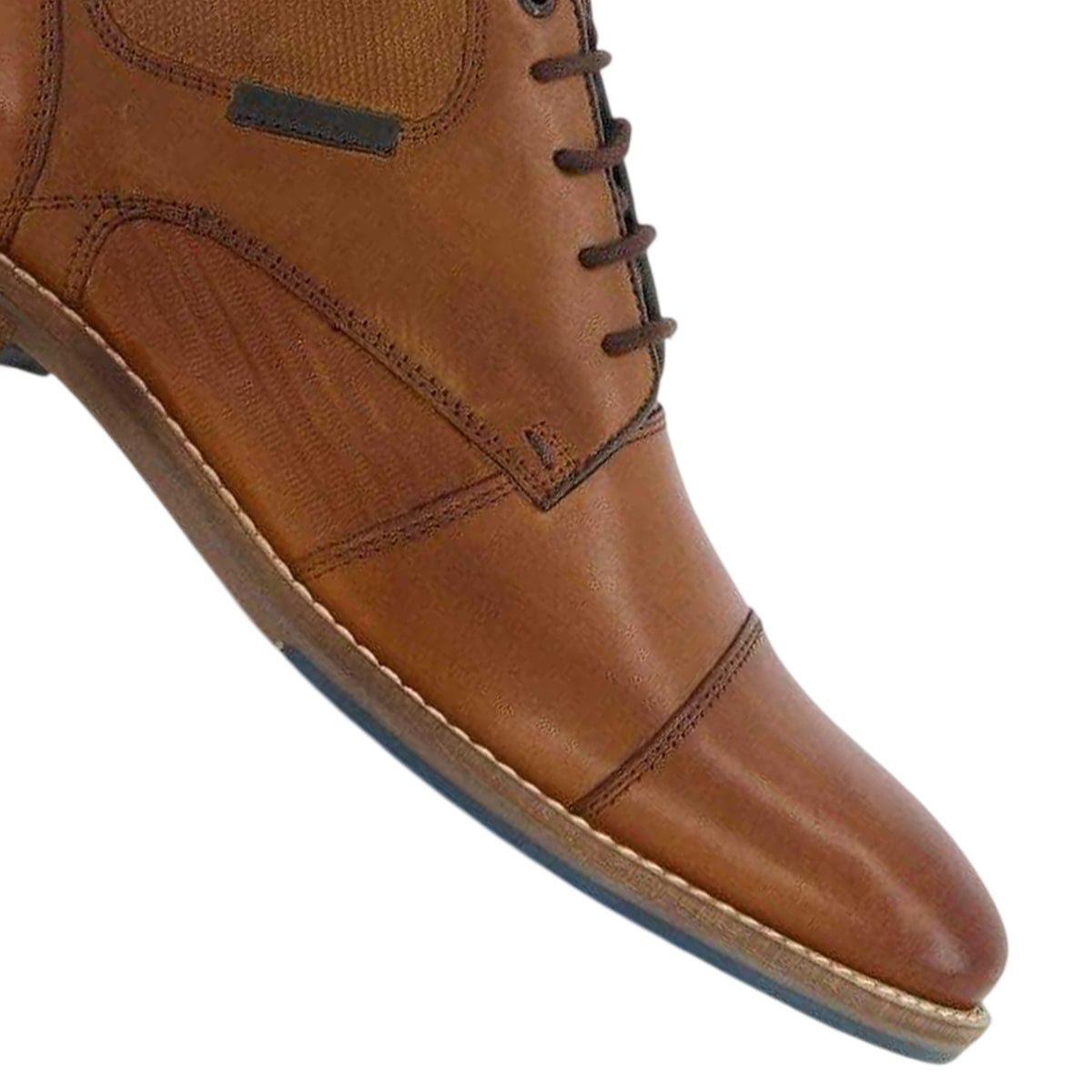 Tan - Side - Dune London Mens Chippy Leather Chukka Boots