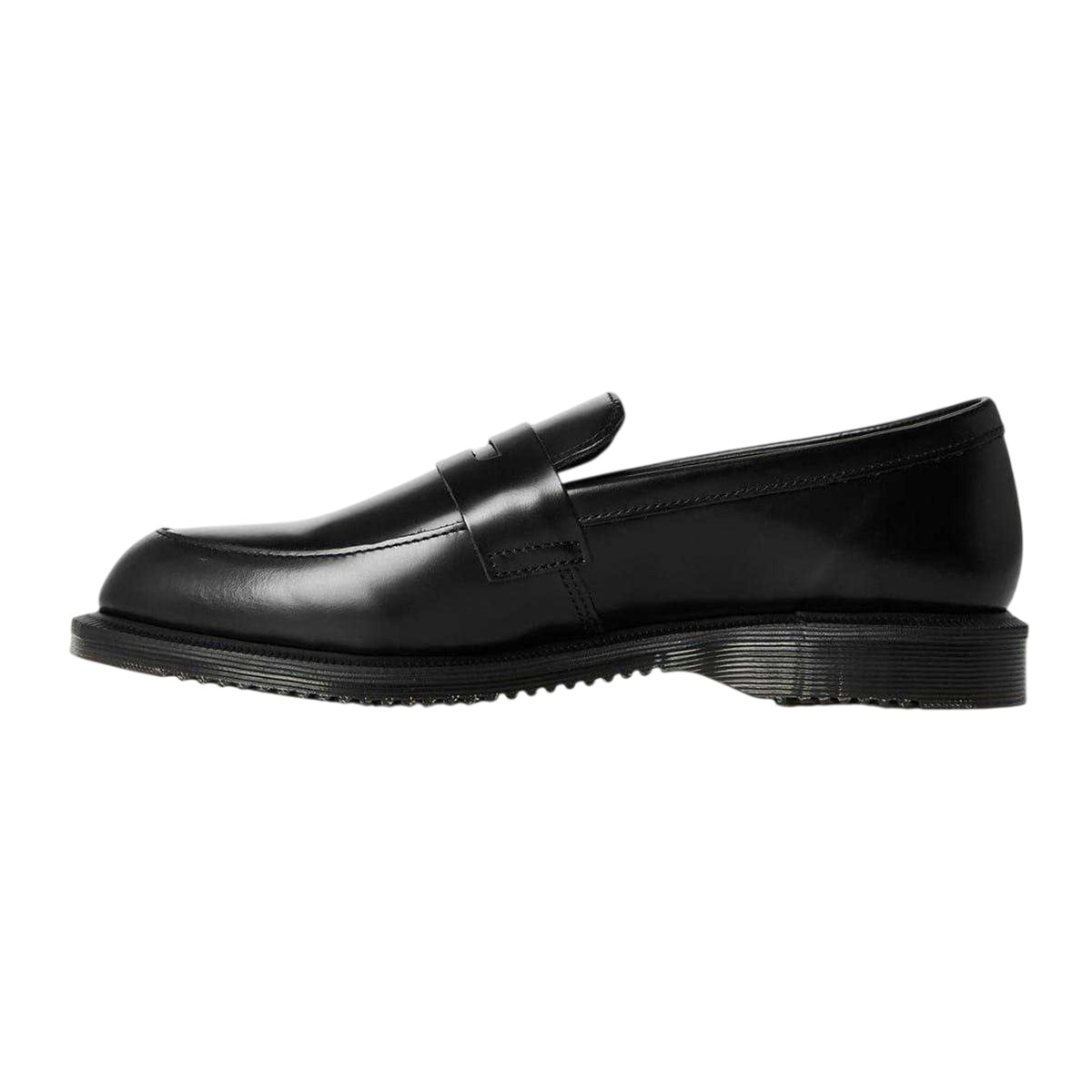Black - Back - Dr Martens Womens-Ladies Temara Leather Penny Loafers