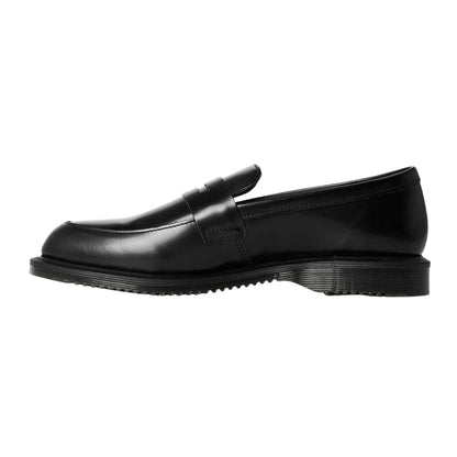 Black - Back - Dr Martens Womens-Ladies Temara Leather Penny Loafers