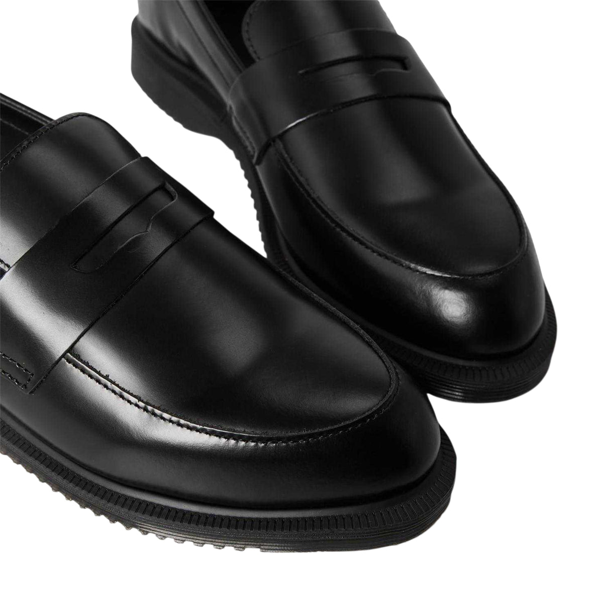 Black - Lifestyle - Dr Martens Womens-Ladies Temara Leather Penny Loafers
