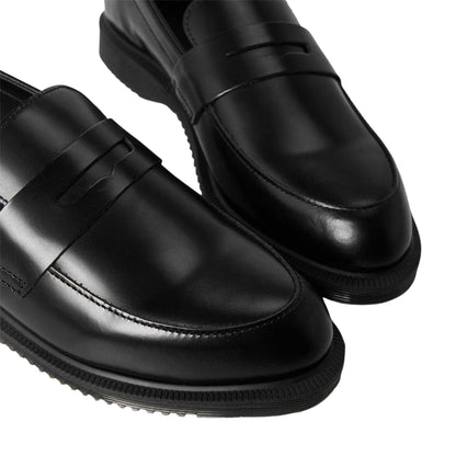Black - Lifestyle - Dr Martens Womens-Ladies Temara Leather Penny Loafers