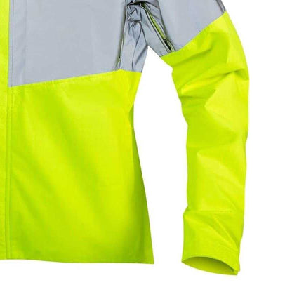 Hi Vis Yellow - Side - Endura Mens Urban Luminite Lightweight Cycling Jacket