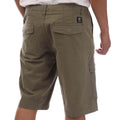 Khaki - Back - Timberland Mens Twill Cargo Shorts